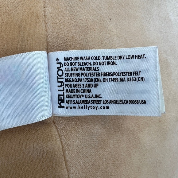 Squishmallows "Leonard" the Rainbow Lion Plush Kelly Toe Tie Dye Mane - Picture 7 of 9